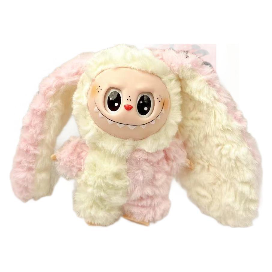 Vinylová bábika Bábika Veľké uši Látková s voňavými zrnkami Bábika prívesok na kľúče Sedí Párty Plyšák