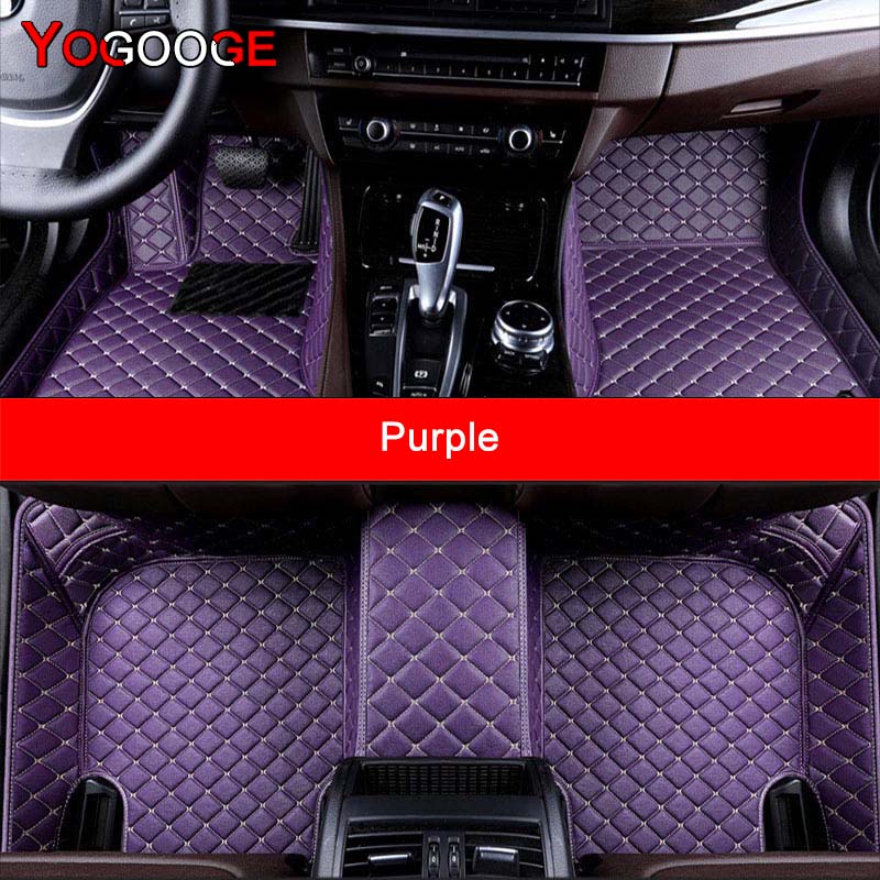 

YOGOOGE Custom Car Floor Mats For BMW 5GT Gran Turismo F07 2009-2017 Auto Carpets Foot Coche Accessorie 2014-2017 Years