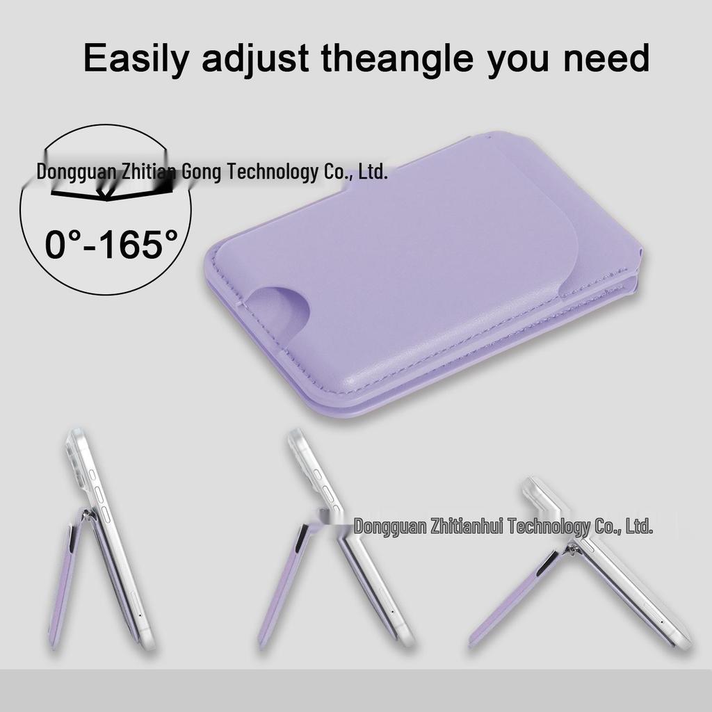 Strong Magnetic MagSafe Card Holder & Rotating Stand for iPhone 17 Pro