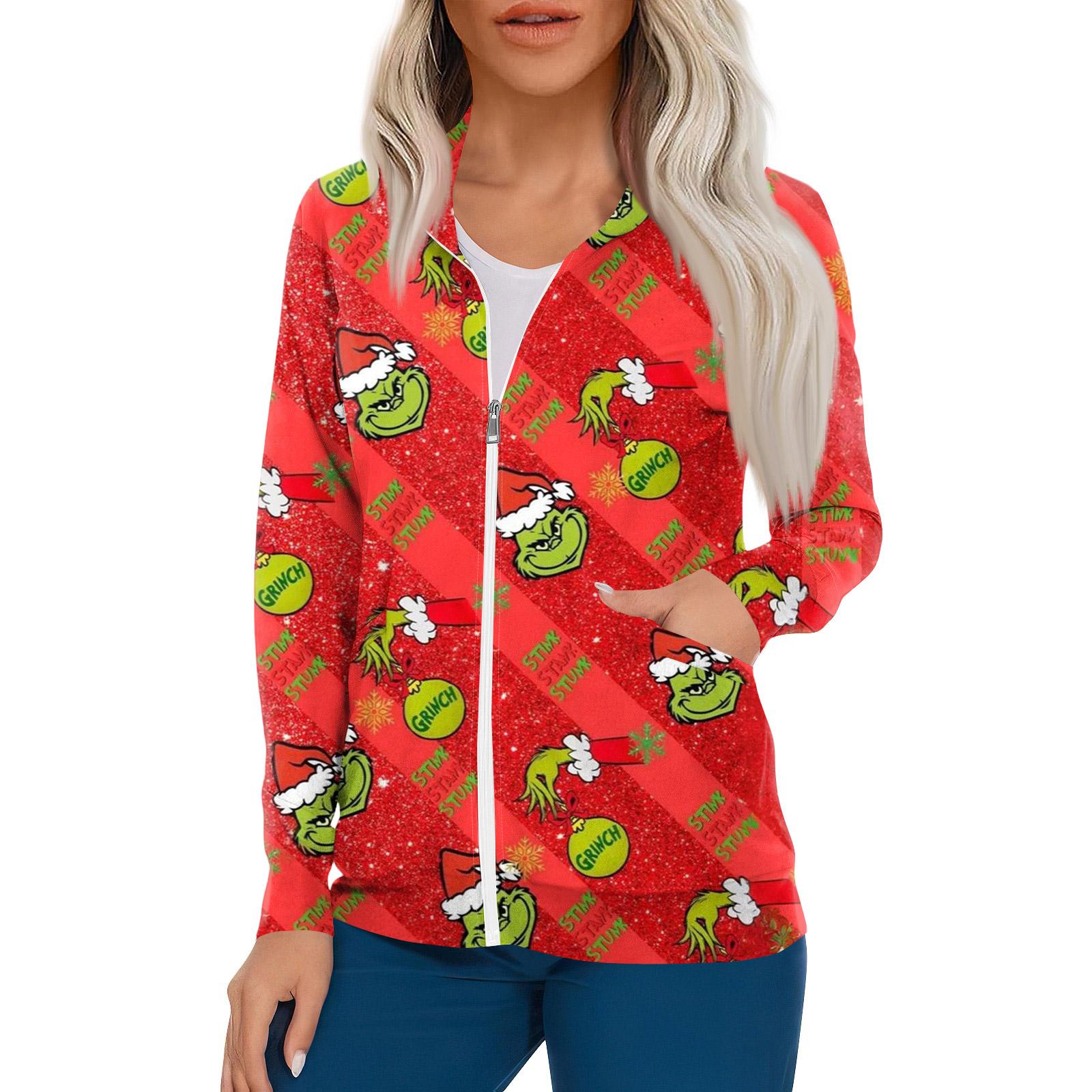 

Женский однобортный защитный комбинезон с длинным рукавом и карманом, рабочий воротник-стойка, кардиган, куртка, топ XXL красный