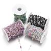1 Meter Irregular Stone 3:1 Pealrs Handamade Stainless Steel Chains for DIY Necklace Making Jewelry Findings Bracelet Supplies