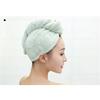 Microfibre After Shower Hair Drying Wrap Lady's Towel Quick Dry Hair Hat Cap Turban Head Wrap Womens Girls Bathing Tools 1 Pc