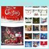 Festive Christmas Tapestry Wall Hanging Art In Exquisite Design For Home Decoration