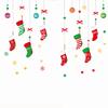 Christmas Glass Stickers Christmas Stocking Sticker Glass Wall Decor Merry Christmas 2026 Stickers New Year 2026