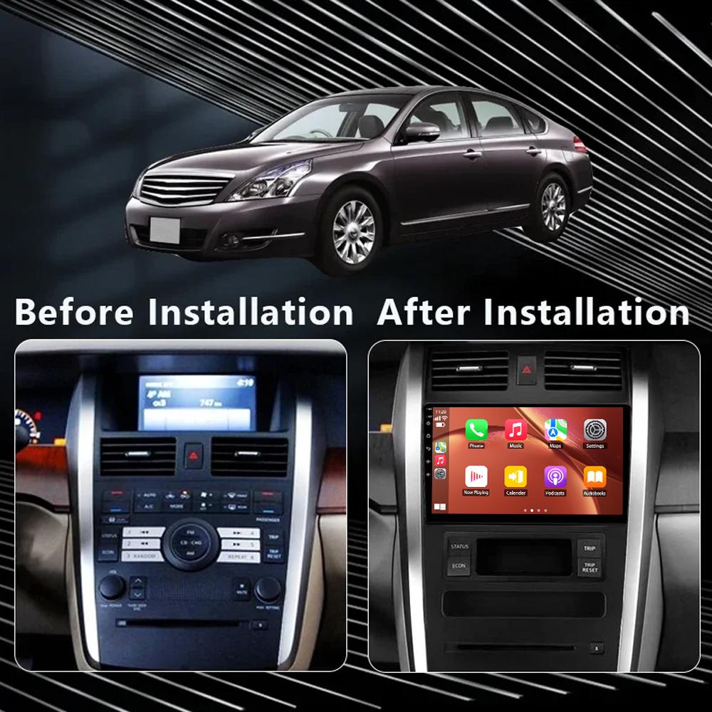 Android Car Radio For Nissan teana J31 2003-2008 LHD Bluetooth Multimedia Video Player 4G GPS Carplay Autoradio Stereo