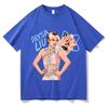Graphic T-shirts Men and Women Summer Cotton Clothing Fashion Round Neck Short Sleeved