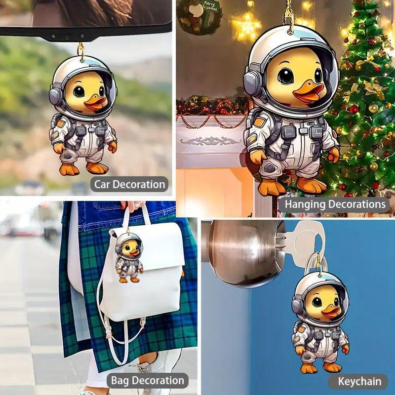 Unique Acrylic Christmas Tree Car Ornament Hanging Decoration For Festive Interior Appeal