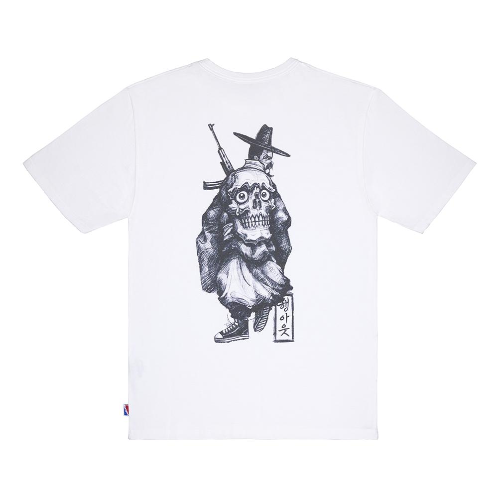 Hangout X Hernan Chicano Seonbi T-Shirt (White) White/M