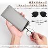 Dockii Eyeglass Sunglasses Eyeglass and Sunglasses Storage Compact Sunglasses and Reading Glasses Portable Leather Access Case, Case, Case, Slim,