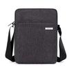 Men's Shoulder Bag Business Casual Outdoor Men's Cross Bag Korean Vertical Crossbody Bag with Headphone Hole