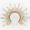 Lolita Halocrown Mary Halocrown Headband Spiked Halocrown Sunburst Greek Baroque Tiara Crown SunGoddess Headpiece