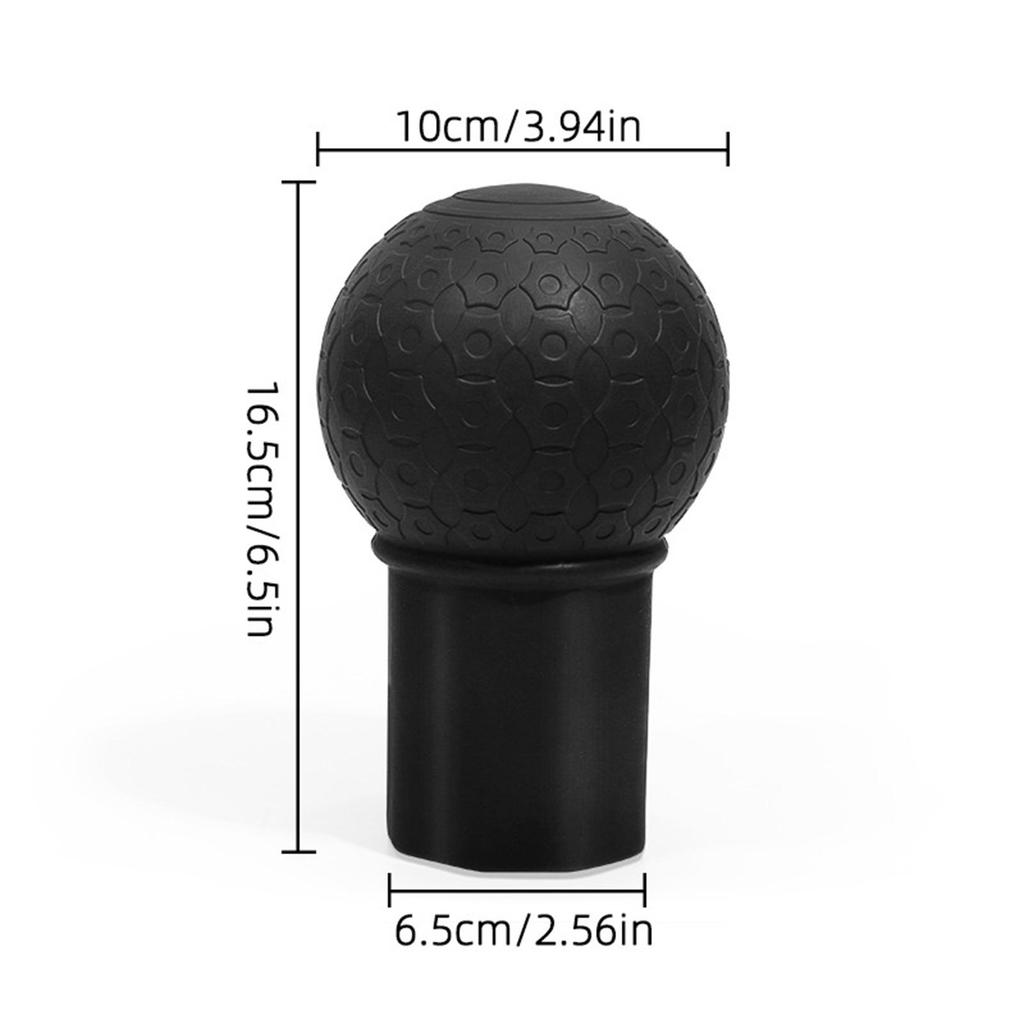 Attachment for Barbell Ball Rubber Holder 2.56inch Floor Swivel Base Rows Deadlifts