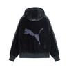 Puma Unisex Race Ahead Fur Hooded Jacket Black 636081-01