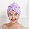 Coral Fleece Hair Towel Cap For Women Fast Dry Absorbent Shower Head Wrap