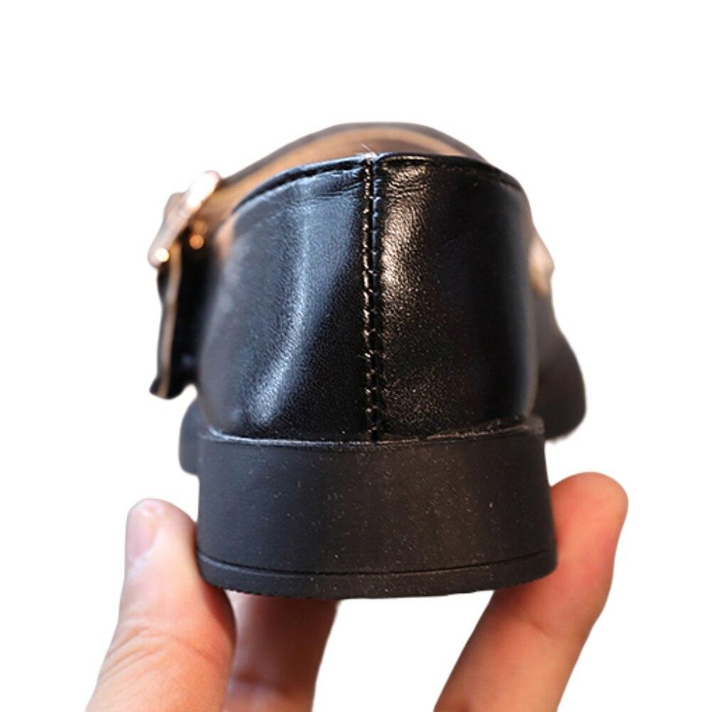 Dívčí Kožené Boty Pro Děti Svatební Společenské šaty Princezna Školní Boty Móda Big Kid Flat Dance Shoe Černá Ležérní Tenisky