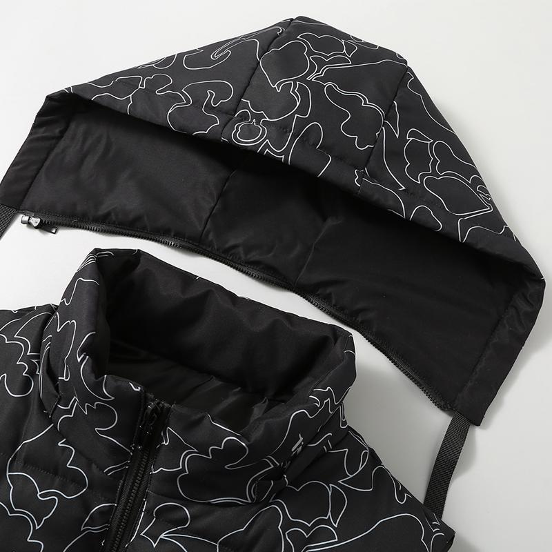 Fashion Winter Warm Vests for Men New In Outerwears Hooded Plus Size Casual Thick Tops Men's Sleeveless Parkas
