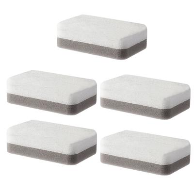 5 Pieces Double Sided Scouring Pads Non-Scratch Glass Cups Pots Cups Pots Cleaning Sponge Dish Washing Kitchen Scrubbers