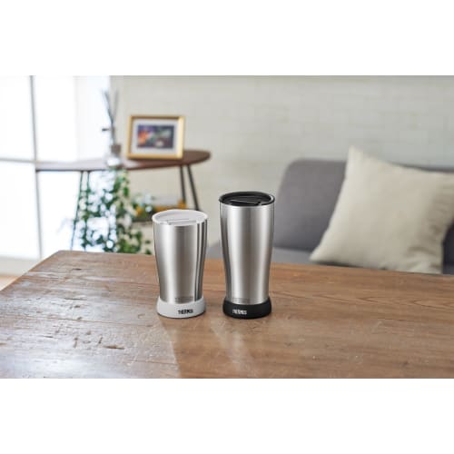 Thermos Tumbler Lid Compatible with 600ml Black JDE Lid(L) BK