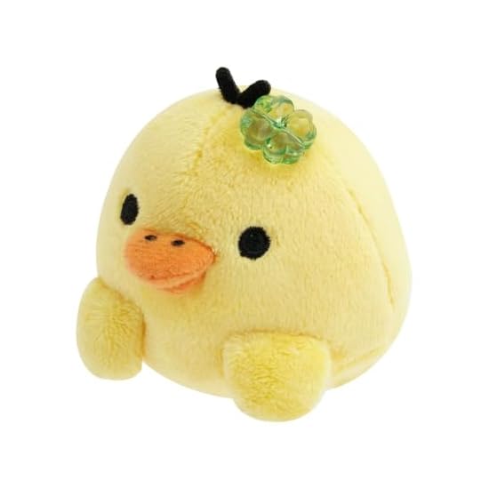San-X Rilakkuma "Chairoikoguma no Kumakyun Days" Tenori Plushie Kiiroitori