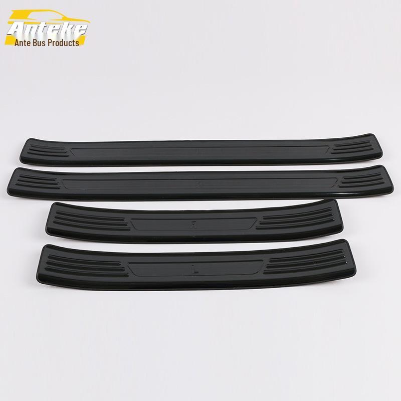 Song PRO Sill and Bumper Trim Strips: 19-Piece Set for Trunk Scuff Protection