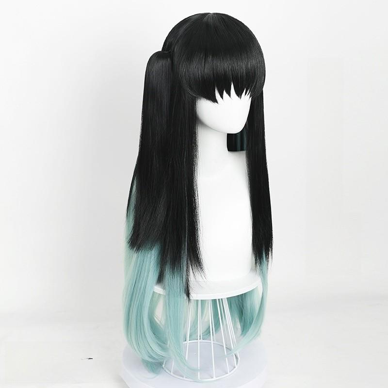 Demon Slayer Tokitou Muichirou Cosplay Wig Long Hair With Heatresistant Fibers For Women