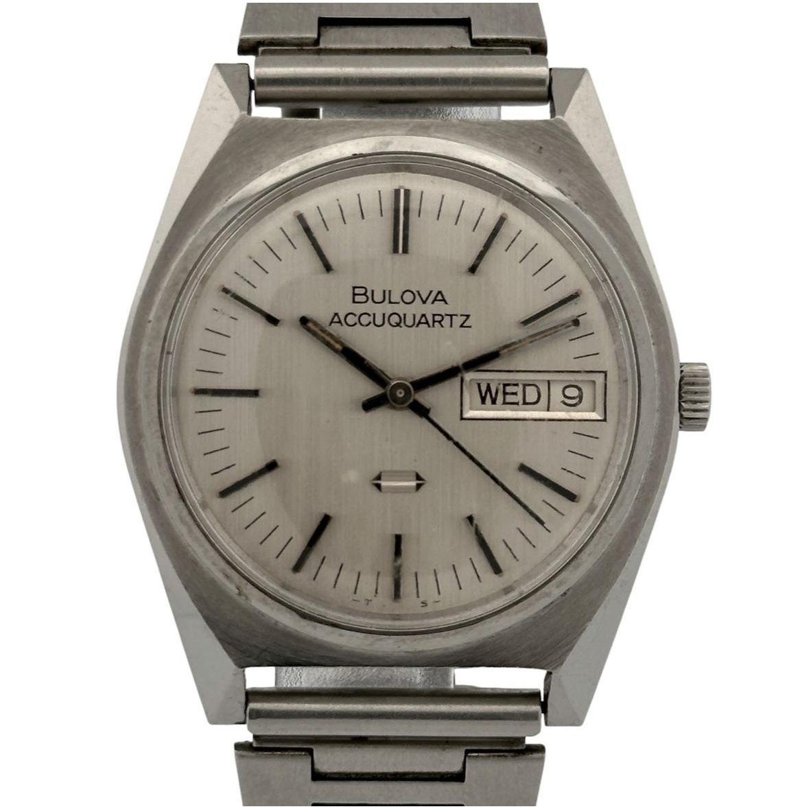 Used BULOVA ACCUQUARTZ watch quartz (sweep hand movement)