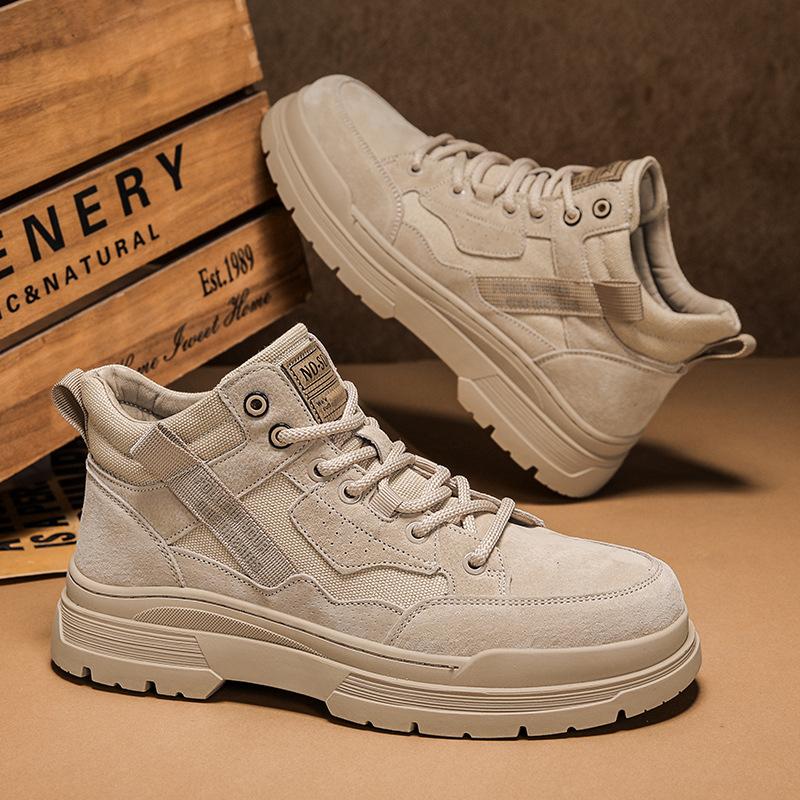 High-quality spring and autumn leather shoes waterproof soft-soled casual shoes winter lightweight non-slip sports shoes