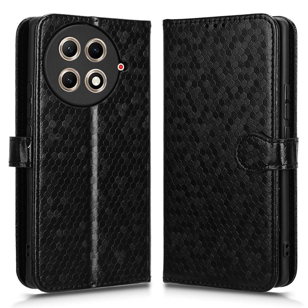 For TECNO Camon 30S 4G/30S Pro 4G Wallet Case Dot Pattern Imprint PU Leather Phone Cover