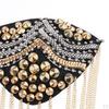 Fringe Rivet Tassel Epaulet Shoulder Boards Badge Costume