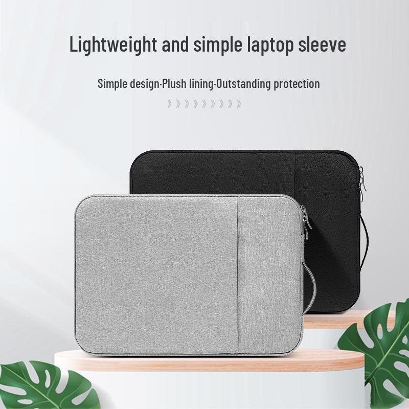 Custodia in Tessuto Oxford Foderata in Pile per Quaderni/Tablet MacBook 13''/Huawei 14''