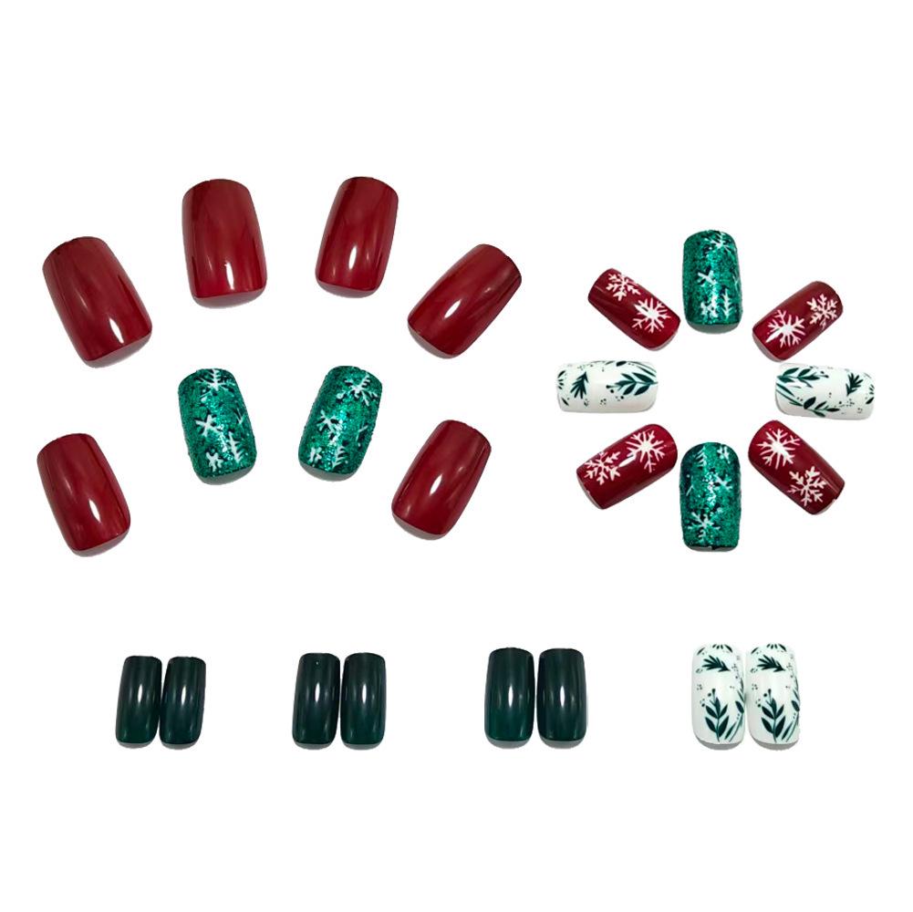 Winter Snowflake Nail Art Stickers – Festive and Wearable