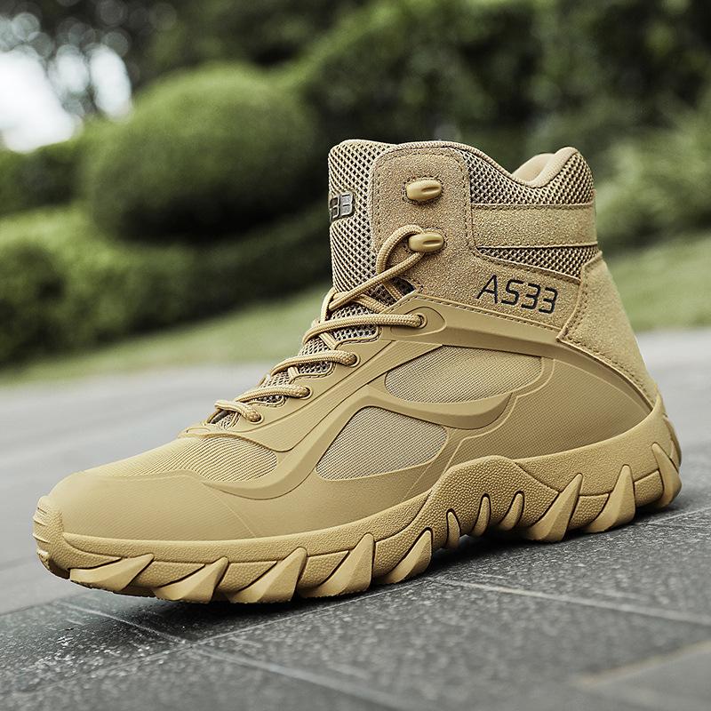 Magnum Breathable Tactical Boots Special Forces Outdoor Hiking Wear-resistant Training Combat Boots High-top Military Boots