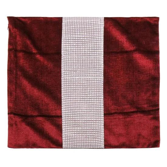 Decorative Pillow Case Flannel Diamond Patckwork Modern Simple Throw Cover Pillowcase Party Hotel Home Textile 45cm*45cm