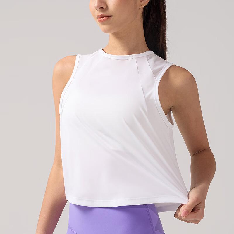 Junbie Women s Mesh Breathable Sleeveless Yoga Top L