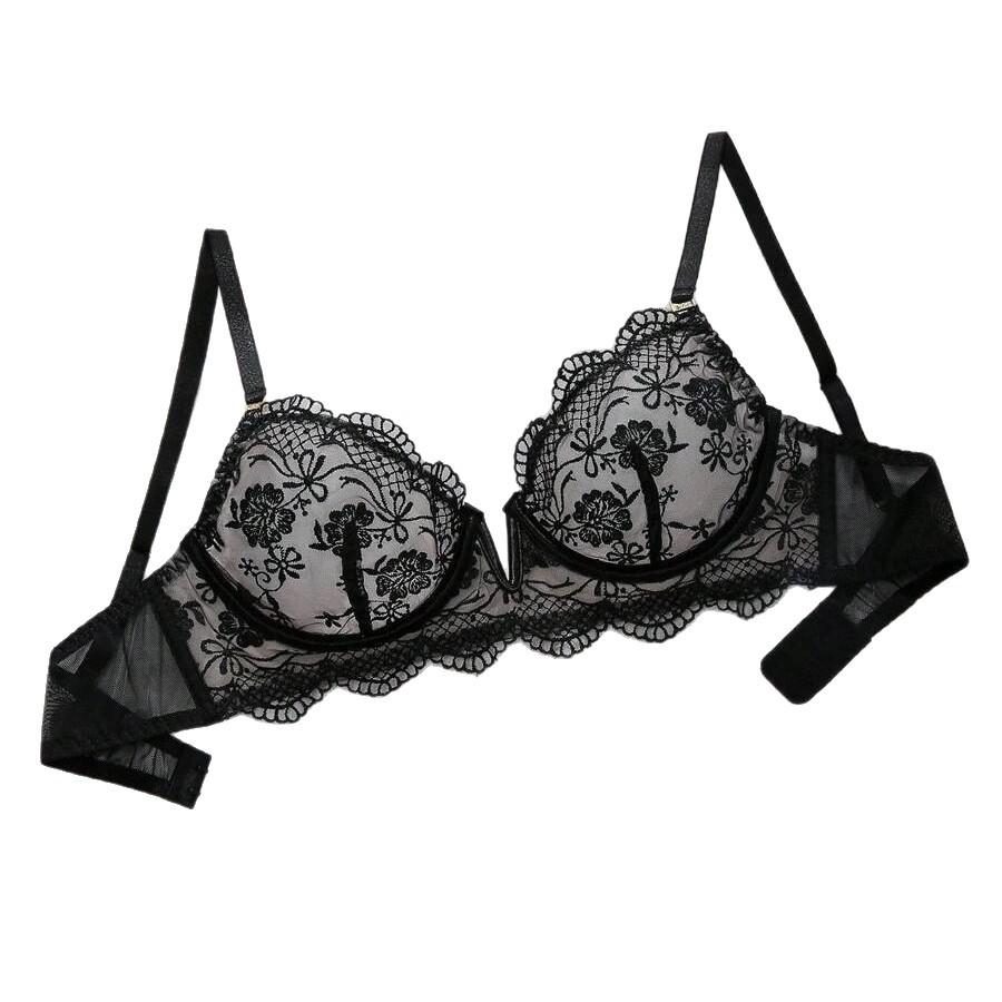 Hot Selling Push Up Sexy Lace Lingerie Sexy Bra French Lace Single Bra