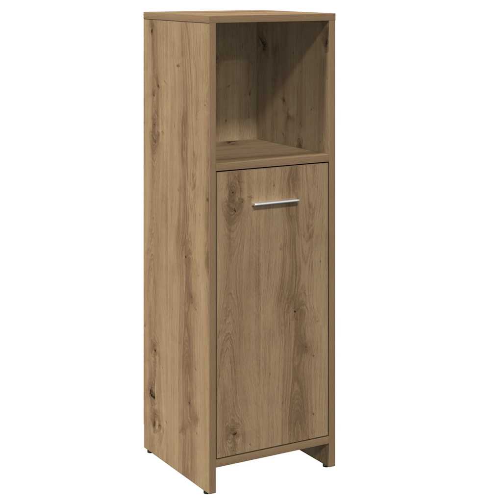 Bathroom Cabinet Artisan Oak 30 x 30 x 95 cm Particleboard