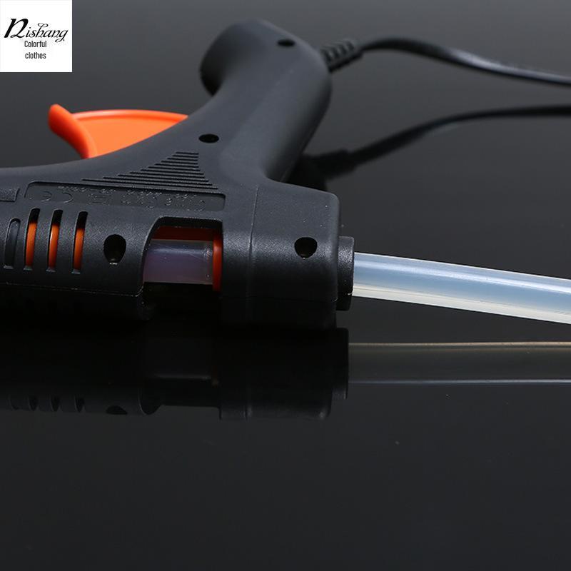 Ni Chang Saide Electric Hot Glue Gun & Hot Melt Glue Sticks for Flower Bouquet Packaging.