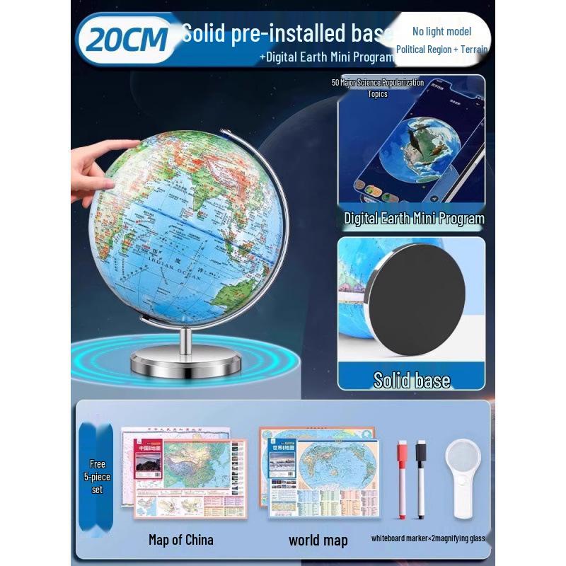 3D Magnetic Levitating Globe for Elementary and Junior High Students
