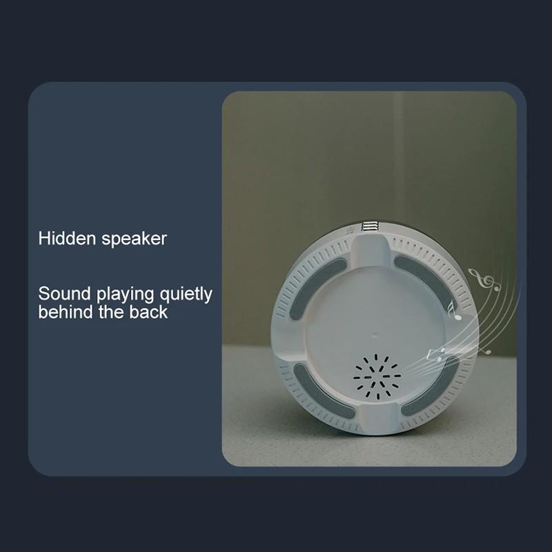 Bluetooth reproduktor s okolním osvětlením Stereoskopická krajina Měsíční světlo Stmívatelné noční světlo Přenosné audio