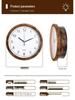 Creative Retro Wall Clock with Hidden Jewelry Storage – Decorative Bestseller for Living Rooms