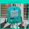Zaino Carino Cartoon Adventure Time Per Ragazze Stile Giapponese Divertente E Unico Materiale Tela Grande Dimensione