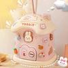1 Set Children House Coin Holder Piggy Banks Safe Box Bunny Piggy Bank Mysterious Box Room Decor Cash Savings Bills Moneybox