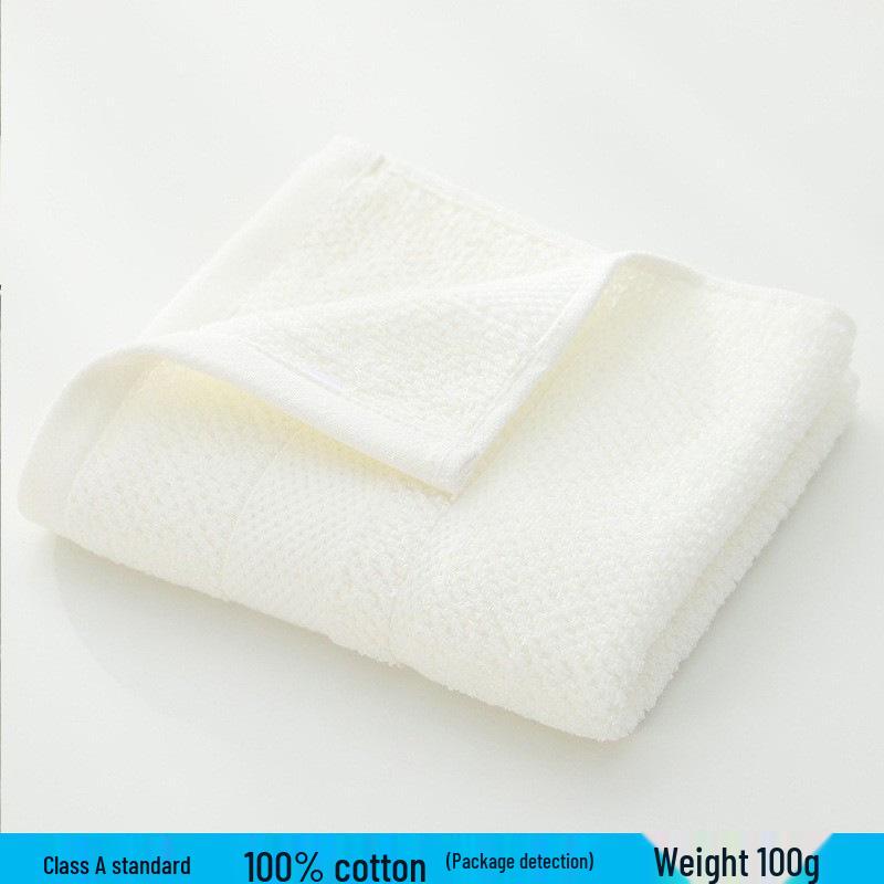 Serviette de bain épaisse absorbante en pur coton pour la maison et le lavage du visage