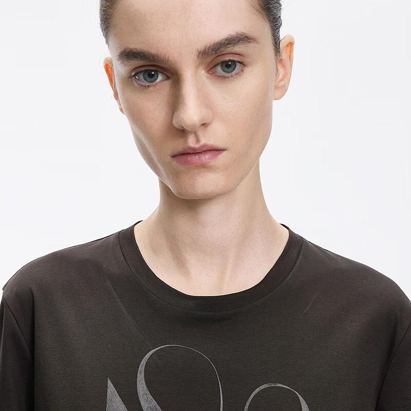 JNBY 2026 Autumn Round Neck Short Sleeve T-Shirt