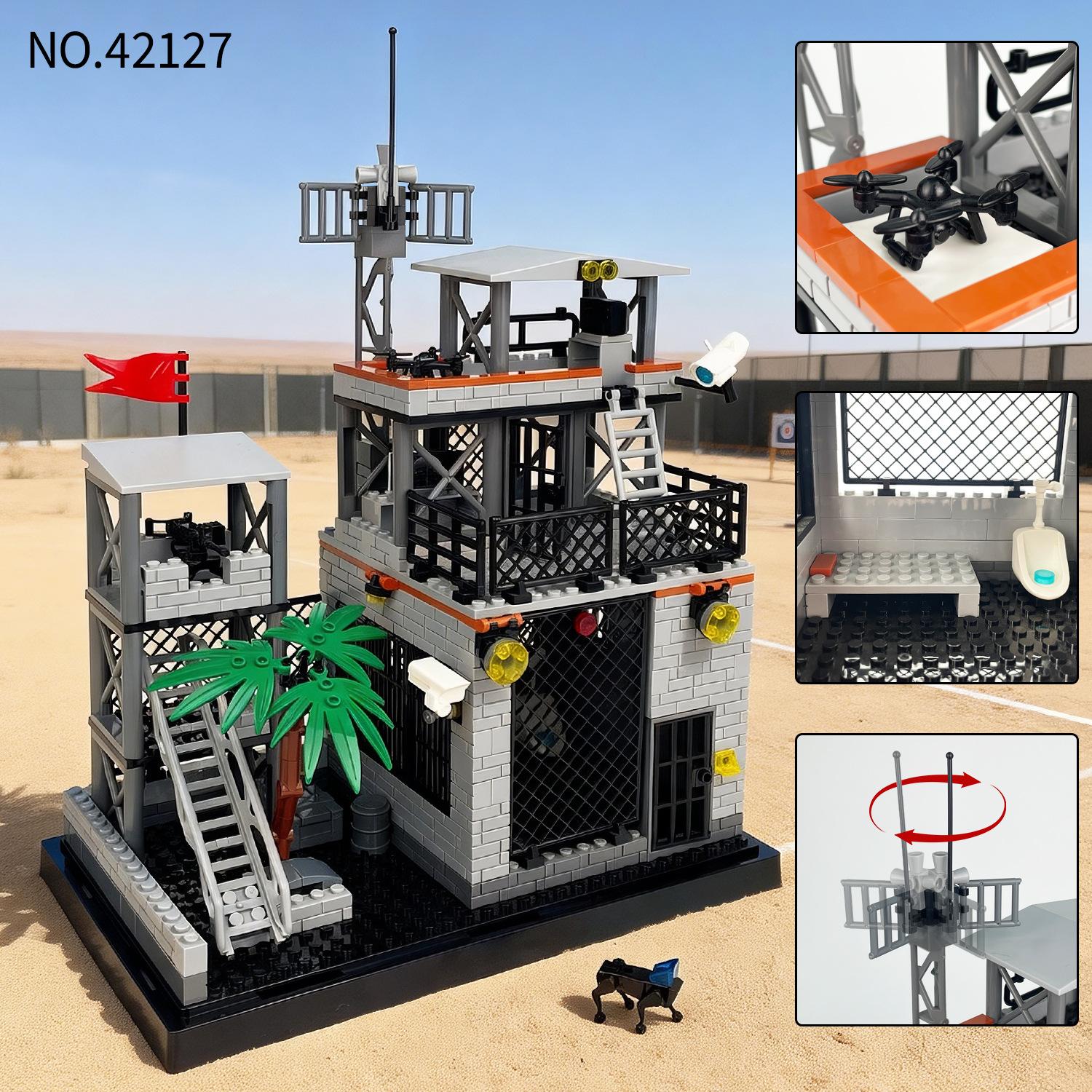 

349pcs Military Series Military Base Scene Building Blocks Children s Building Block Toys
