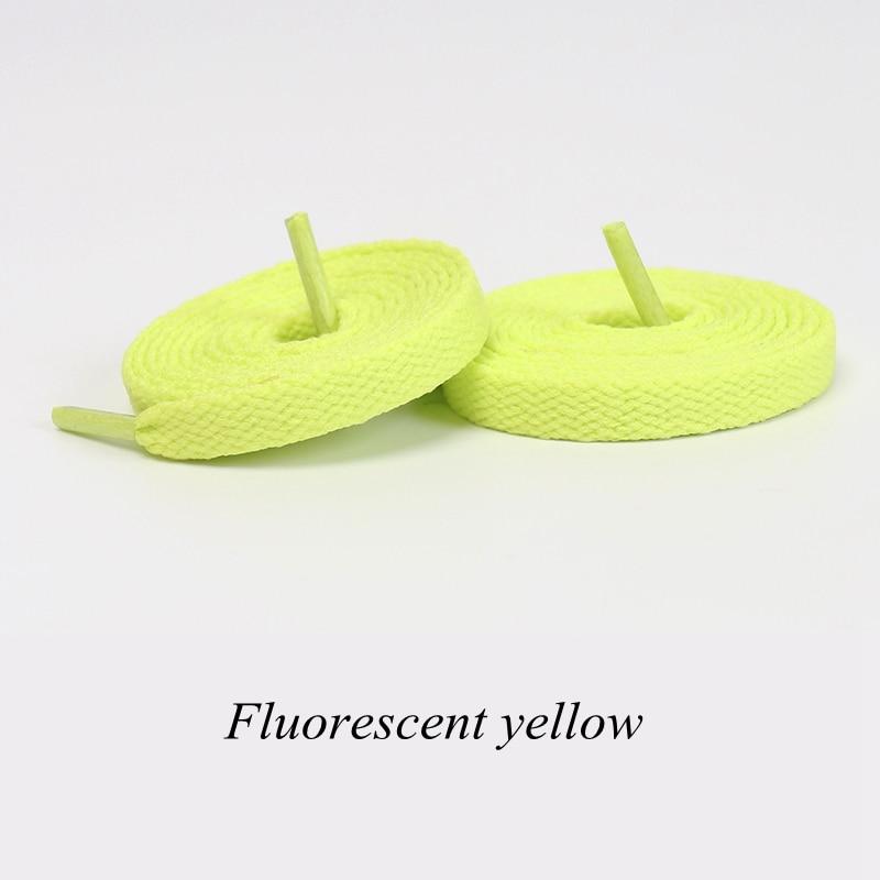 1 para płaskich sznurowadeł klasyczne sznurowadła pasują modne jednolite sportowe sznurowadła codzienne unisex sznurówki do butów akcesoria do butów