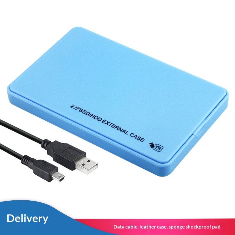 2.5 Inch Usb2.0 Sata External Hard Drive Case Tool Free 7Mm/9.5Mm Hdd/Ssd Enclosure For Laptop Accessories