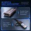 USB Type Game Capture Device 1080P 60FPS HD to USB Adapter Compact Video Capture Card  Recording