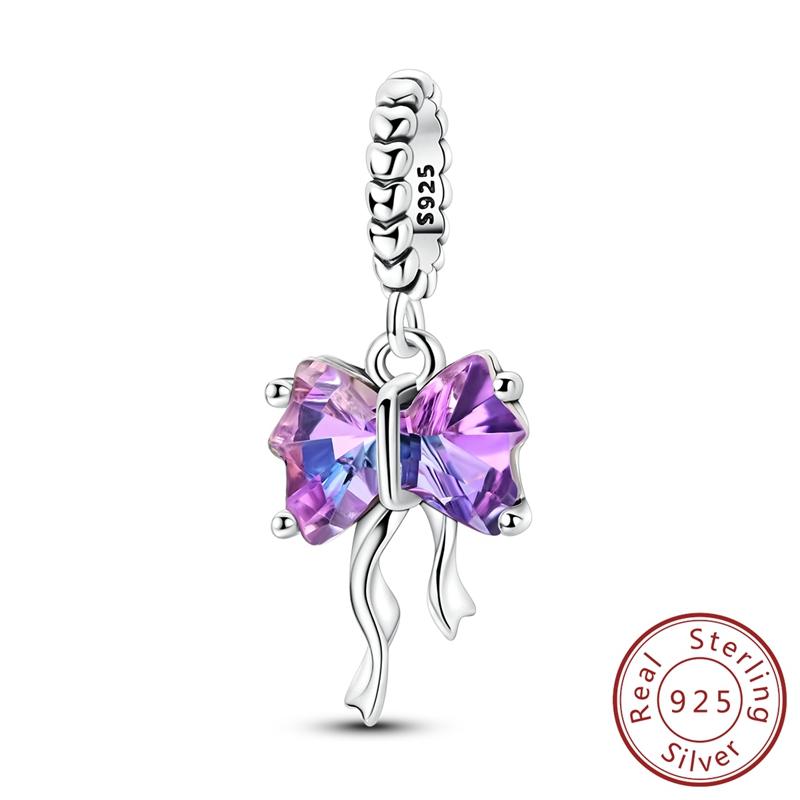 Charms Original Copper Gold Ballet Shoes Bow Angel Heart Cross Charm Bead Fit Bracelet Bangle Pendant Woman Jewelry