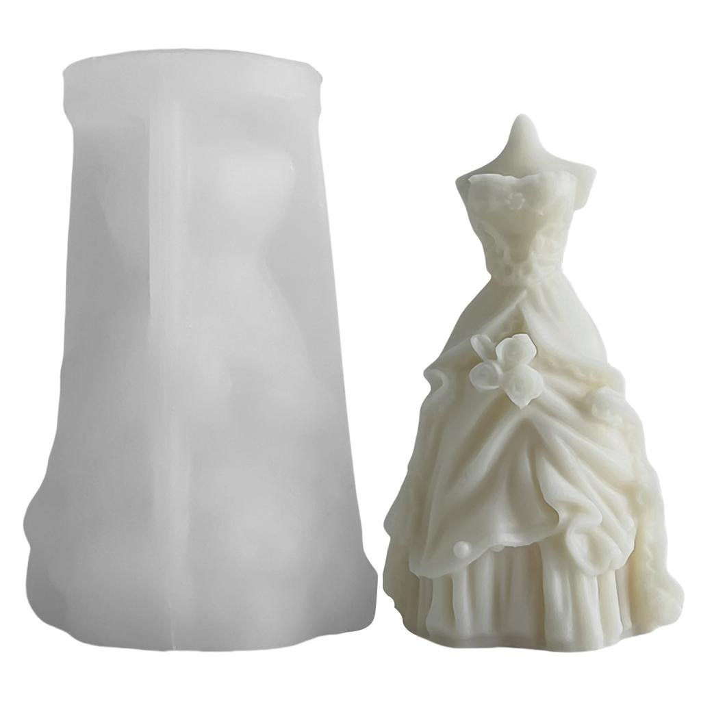 Multipurpose Sturdy Silicone Molds for Artistic Craft Unique Floral Candles or Soaps for Wedding Decoration and Gifts